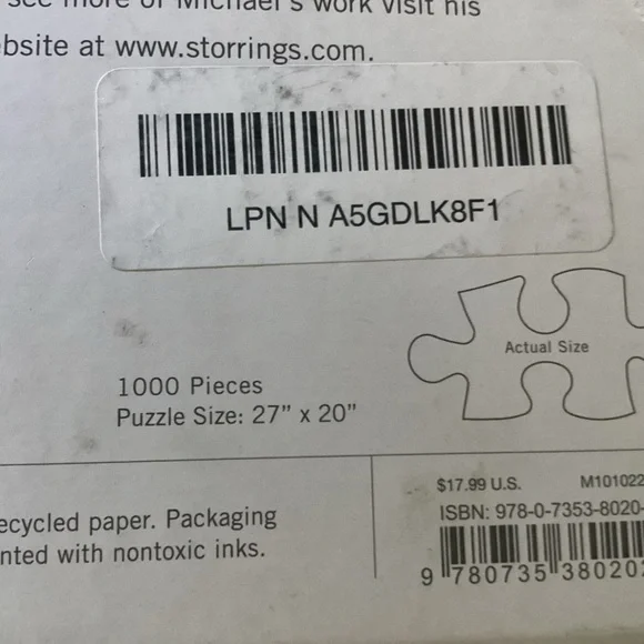 1000pc Puzzle - Picture 4 of 6